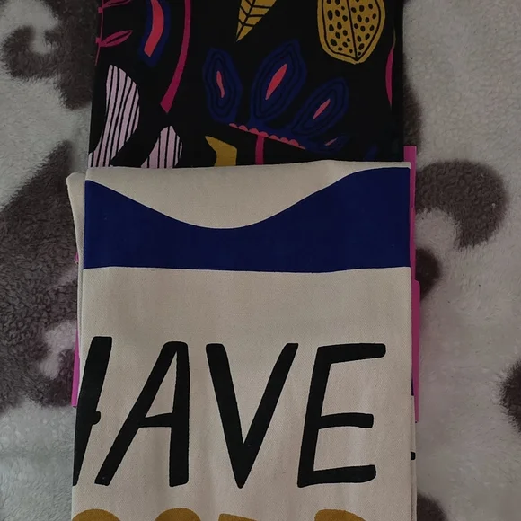 Tabitha Brown Multicolor Kitchen Towel Set - Picture 2 of 2